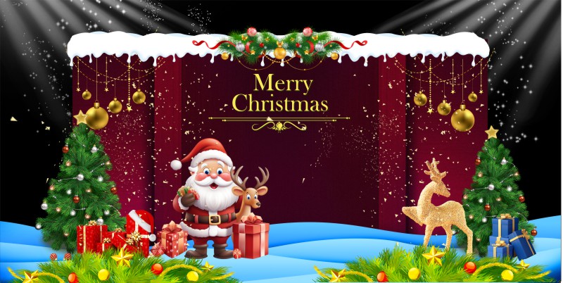 Phông Nền Giáng Sinh Đẹp Cho Noel 000021.cdr