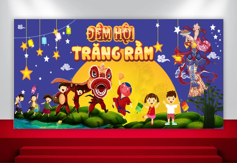 Banner Phông Nền Trung Thu Đẹp 000634.cdr