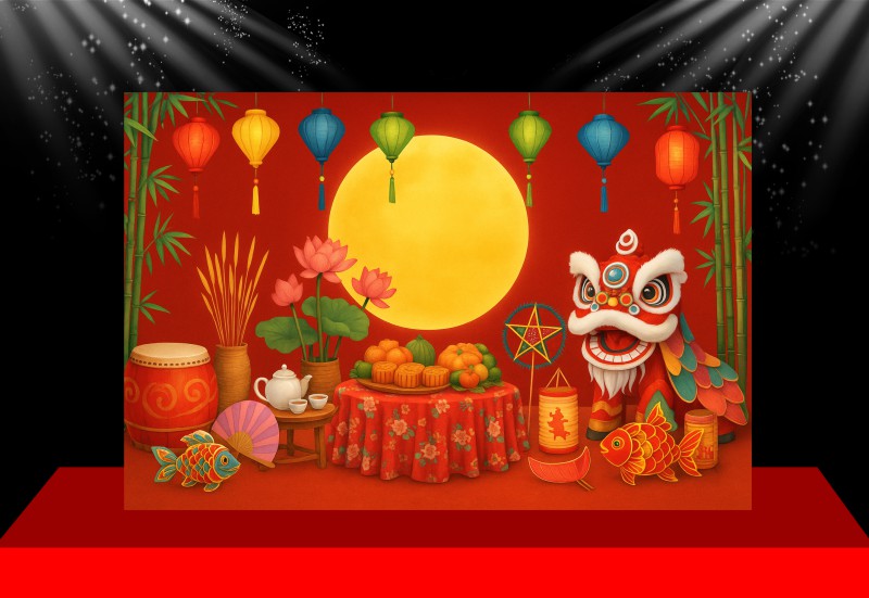 Banner Phông Nền Trung Thu Đẹp 000674.cdr