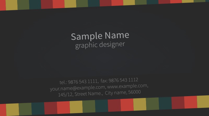Mẫu  CardVisit Đẹp 001233.cdr