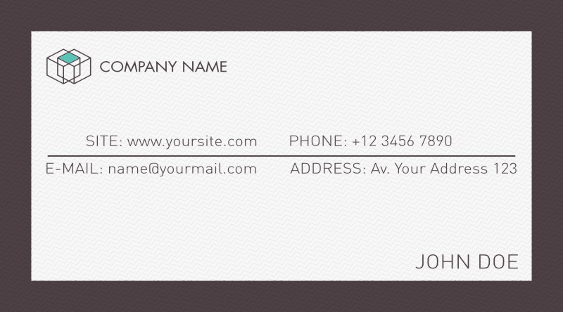 Mẫu  CardVisit Đẹp 001260.cdr