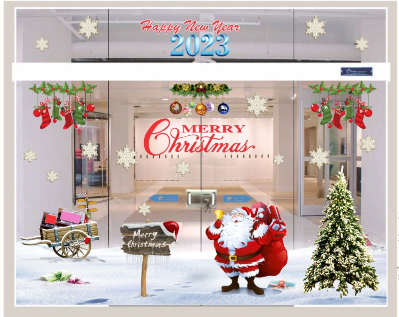 Decal Dán Kính Giáng Sinh – Noel 000085.cdr