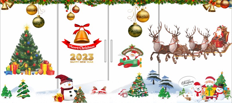 Decal Dán Kính Giáng Sinh – Noel 000089.cdr