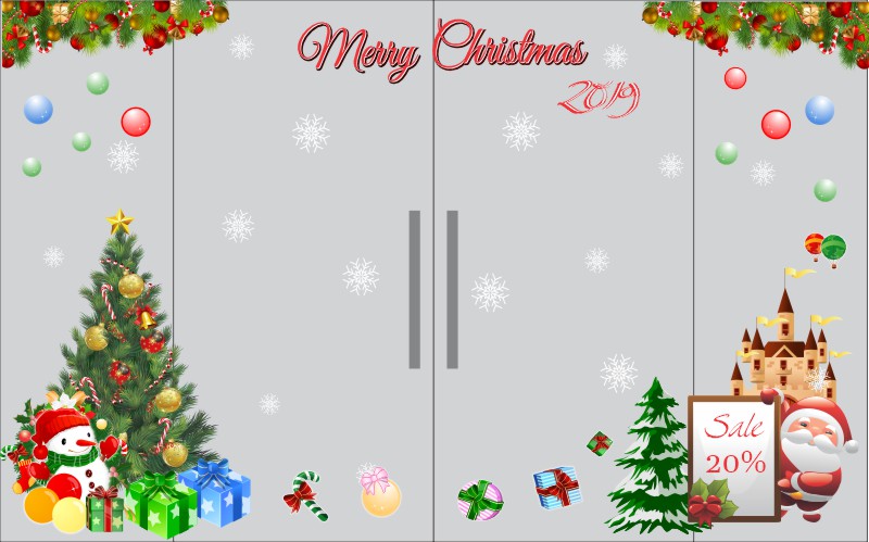 Decal Dán Kính Giáng Sinh – Noel 000095.cdr