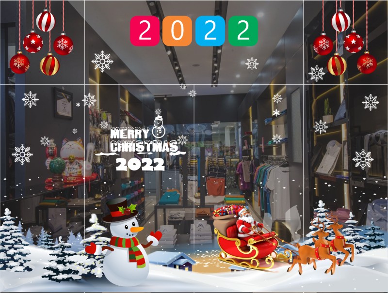 Decal Dán Kính Giáng Sinh – Noel 000098.cdr