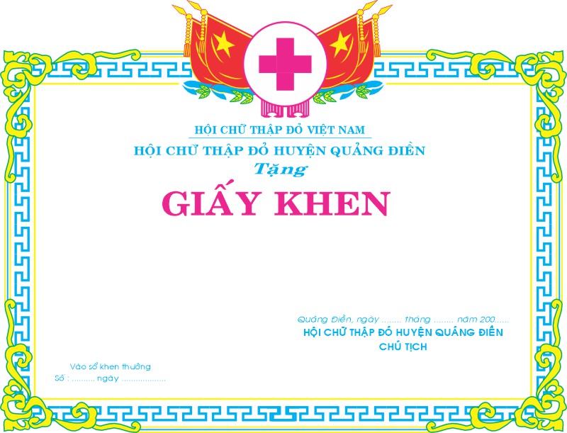 Mẫu Giấy Khen Thưởng 000248.cdr