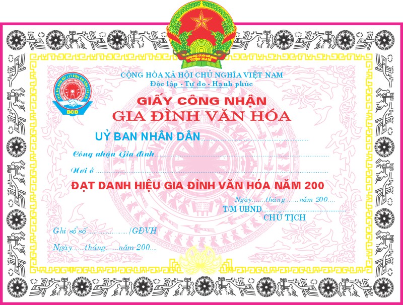 Mẫu Giấy Khen Thưởng 000307.cdr