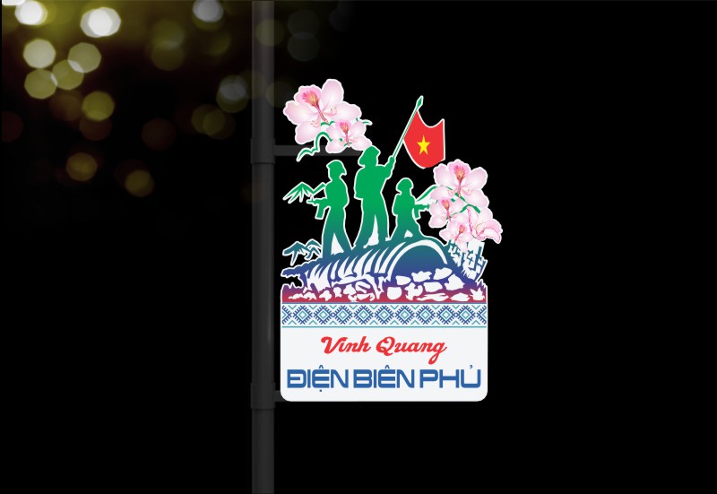 Mẫu Led Trang Trí Cột Điện Đường Phố 000209.cdr