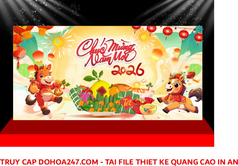 Vector Backdrop Chúc Mừng Năm Mới Tết Bính Ngọ 2026 000291.cdr