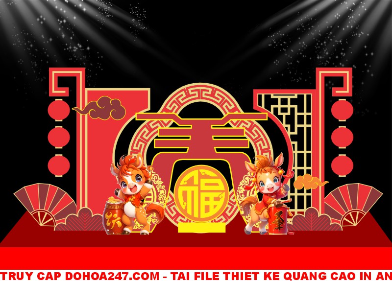 Vector Backdrop Chúc Mừng Năm Mới Tết Bính Ngọ 2026 000423.cdr