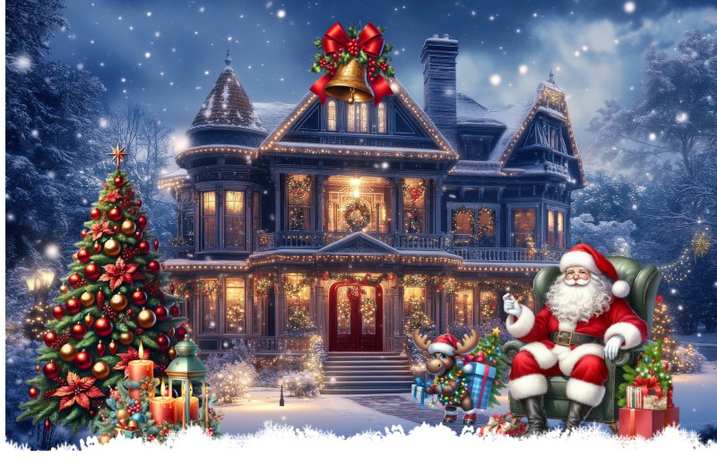 Vector Sân Khấu Giáng Sinh – Noel 000066.cdr