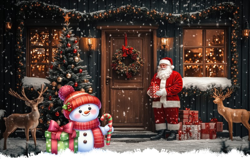 Vector Sân Khấu Giáng Sinh – Noel 000068.cdr