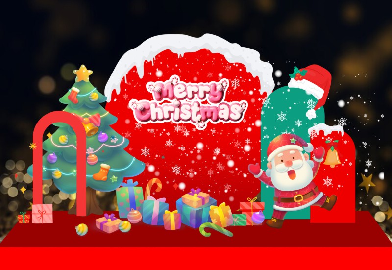 Vector Sân Khấu Giáng Sinh – Noel 000074.cdr