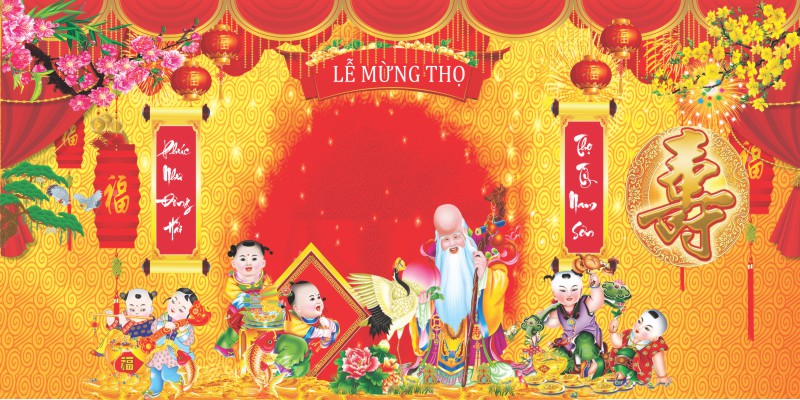 Phông Nền Lễ Mừng Thọ 000735.cdr