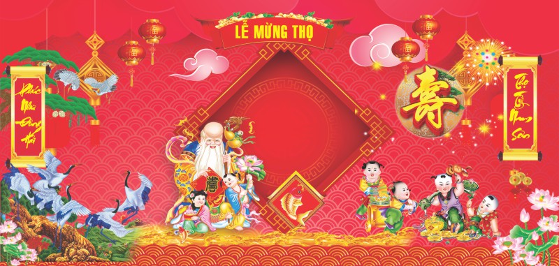 Phông Nền Lễ Mừng Thọ 000741.cdr