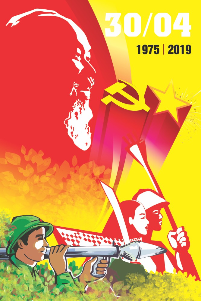 Poster chào mừng ngày giải phóng miền nam  30 – 4_002226.psd