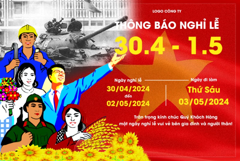 Thông báo nghỉ lễ chào mừng ngày giải phóng miền nam  30 – 4_002388.psd